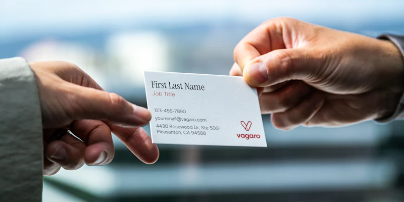 New business cards after a company name change